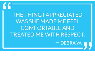 #MotivMoment: Debra W.’s Review